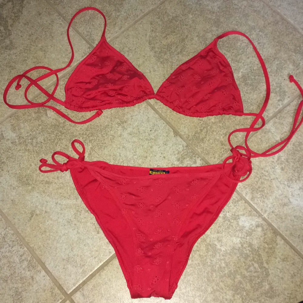 Red Ralph Lauren Bikini